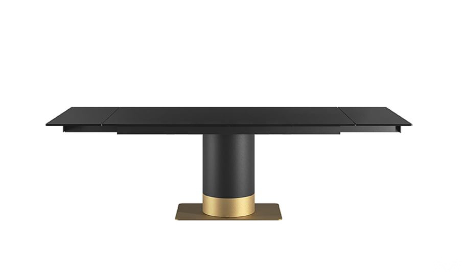 Итальянский стол Eforma - CILINDRO EXTENDABLE_glass top