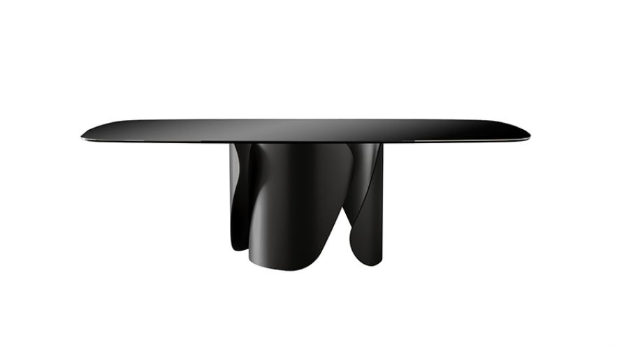 Итальянский стол Eforma - ONDA_glass top