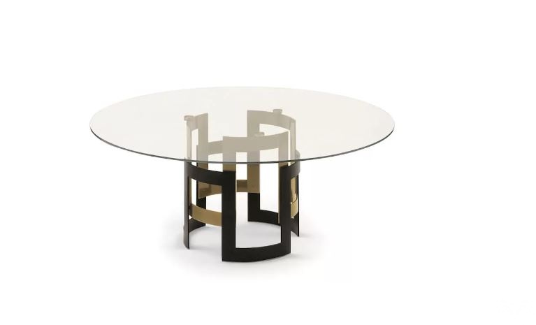 Итальянский стол IMPERIAL ROUND от Bontempi