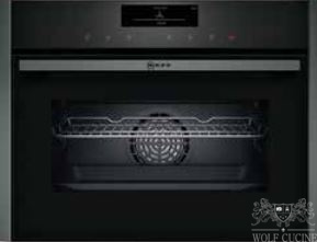 Духовой шкаф-пароварка Neff C18FT28G0 Home Connect