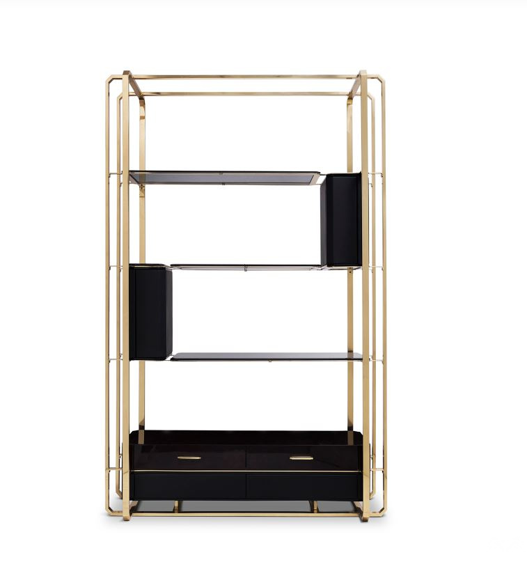 Итальянский шкаф WALTZ BOOKCASE от  LUXXU