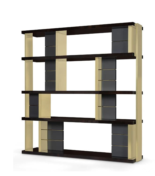 Итальянский шкаф LLOYD BOOKCASE от  LUXXU