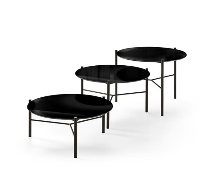 Итальянский журнальный стол Eforma -  JACK_glass top