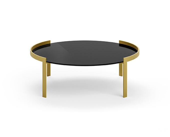 Итальянский журнальный стол Eforma - PERRY_glass top