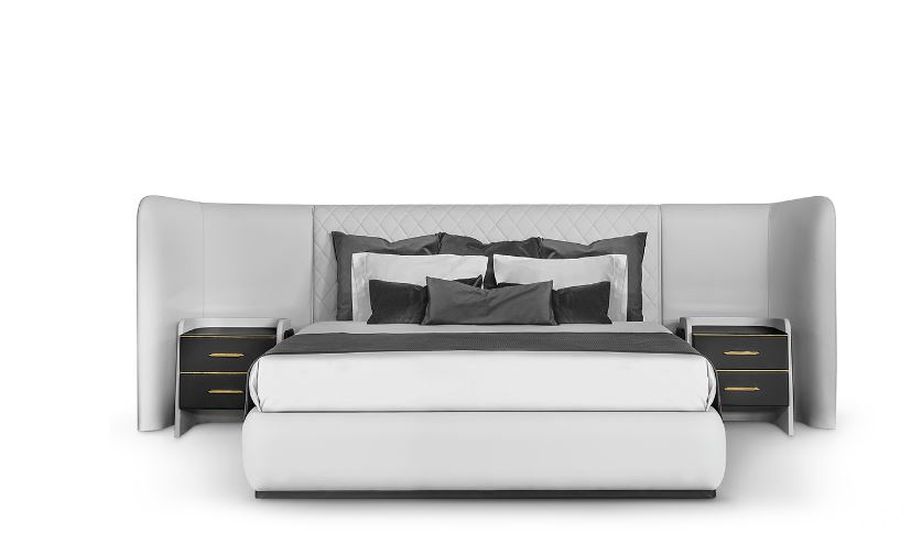 Итальянская кровать CHARLA XL BED от LUXXU
