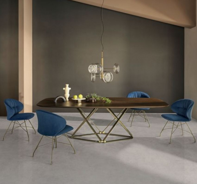 Итальянский стол DELTA RECTANGULAR FIX от Bontempi