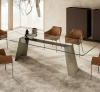 Итальянский стол Eforma - DORIAN_glass top Итальянский стол Eforma - DORIAN_glass top