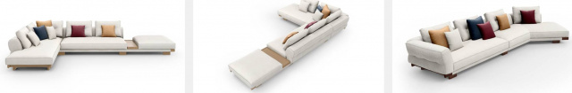 Итальянский диван Cassina - Sengu Sofa