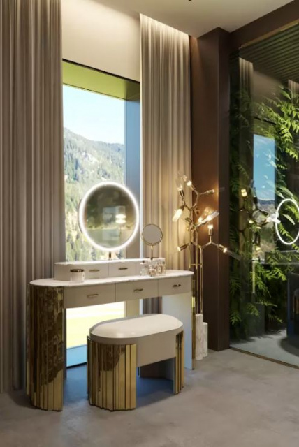 Итальянский туалетный стол EMPIRE DRESSING TABLE от  LUXXU