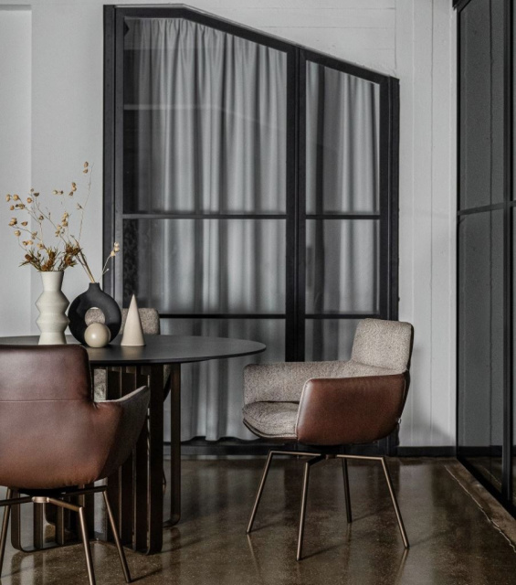 Стул KFF - FAYE CHAIR WITH ARMRESTS