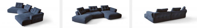 Итальянский диван Cassina -  SENGU BOLD