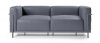 Итальянский диван Cassina -  3 Fauteuil Grand Confort, grand modèle, deux places, durable