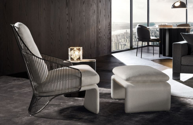Итальянское кресло Colette от Minotti