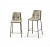 Итальянский барный стул Eforma - LISA STOOL_4 metal legs