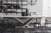 Итальянский стол Cattelan Italia Stratos Crystalart