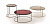 Итальянский журнальный столик Monolith small tables от Ditre Italia