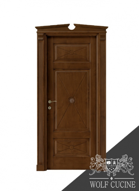 Итальянская дверь Le Cifre 5-31 Antique dark walnut