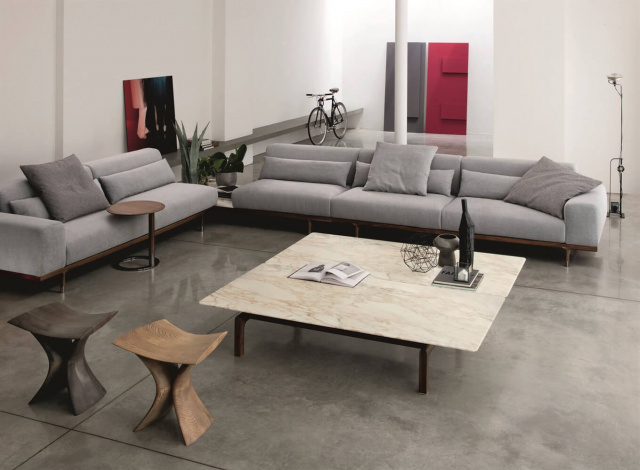 Итальянский журнальный стол Porada Quay Rectangular