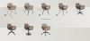 Стул KFF - FAYE CHAIR WITH ARMRESTS