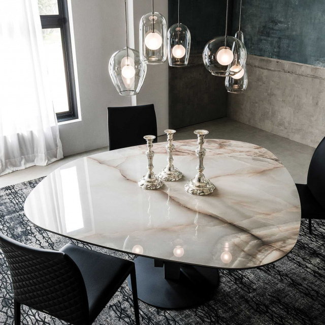 Итальянский стол Cattelan Italia Skyline Keramik Round