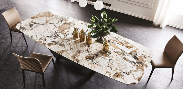 Итальянский стол Cattelan Italia Skorpio Keramik