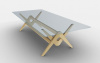 Итальянский журнальный столик Cassina - Capitol Complex Table Итальянский журнальный столик Cassina - Capitol Complex Table