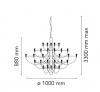 Итальянский светильник от Flos - 2097/50 (clear bulbs)