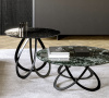 Итальянский журнальный стол Eforma - FEBE LOW_marble top