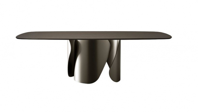 Итальянский стол Eforma - ONDA_wood top