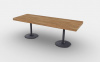 Итальянский журнальный столик Cassina - 11 Table pieds corolle, plateau bois Итальянский журнальный столик Cassina - 11 Table pieds corolle, plateau bois