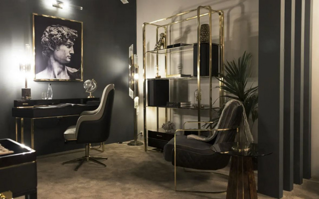 Итальянский шкаф WALTZ BOOKCASE от  LUXXU