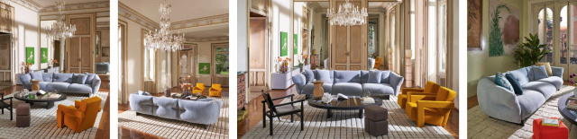 Итальянский диван Cassina -  Moncloud