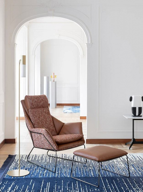 Итальянское кресло Saba New York Bergère