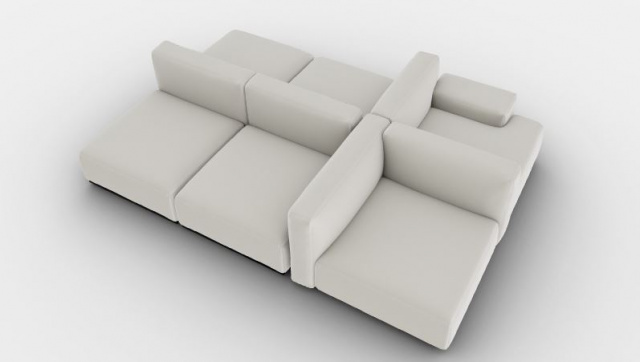 Итальянский диван Cassina - Mex Cube