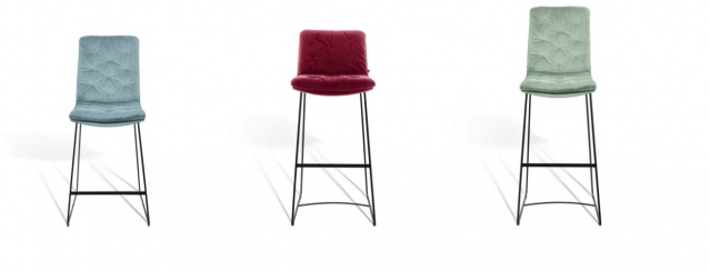 Барный стул KFF - ARVA STITCH COUNTER STOOL