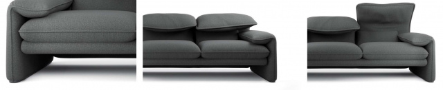 Итальянский диван Cassina - MARALUNGA 40 MAXI