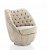 Итальянское Кресло DV HOME - ROYAL CAPITONNE' SWIVEL ARMCHAIR